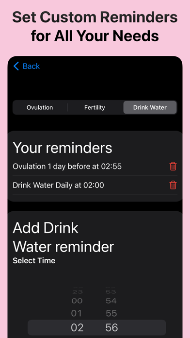 Ovulation&menstrual tracker Screenshot