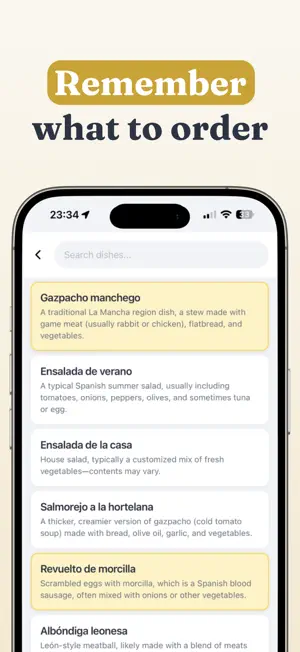 Menu Translator App screenshot 4