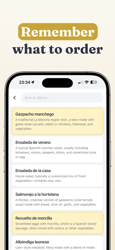 Menu Translator App screenshot 4 of 6