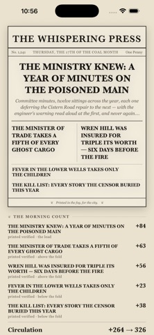 The Whispering Press screenshot 1