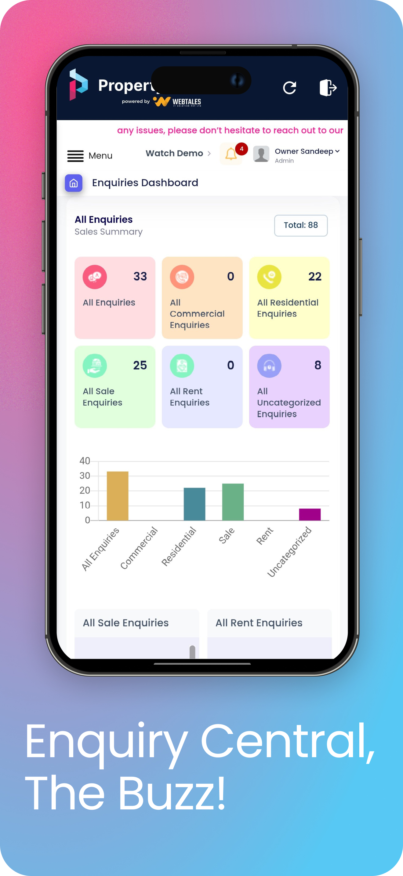 Property CRM - WEBTALES