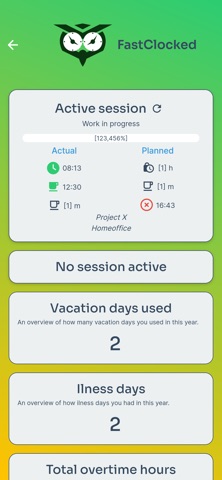 FastClocked Screenshot 4 of 7