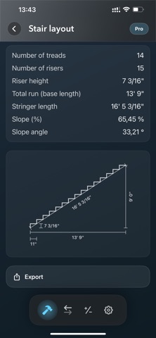 Construction Calculator: Pro² Screenshot 2 of 10