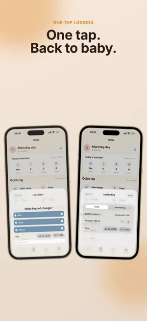 TinyDay Baby Tracker screenshot 2