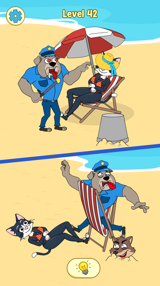 #4. DOP Police: Erase Game (iOS) 由: IBEAN COMPANY LIMITED