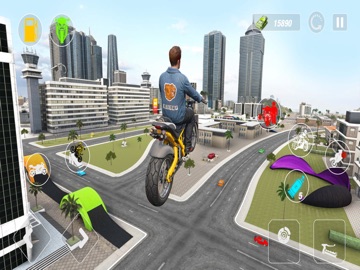 Bike Racing Games Open World iPad screenshot