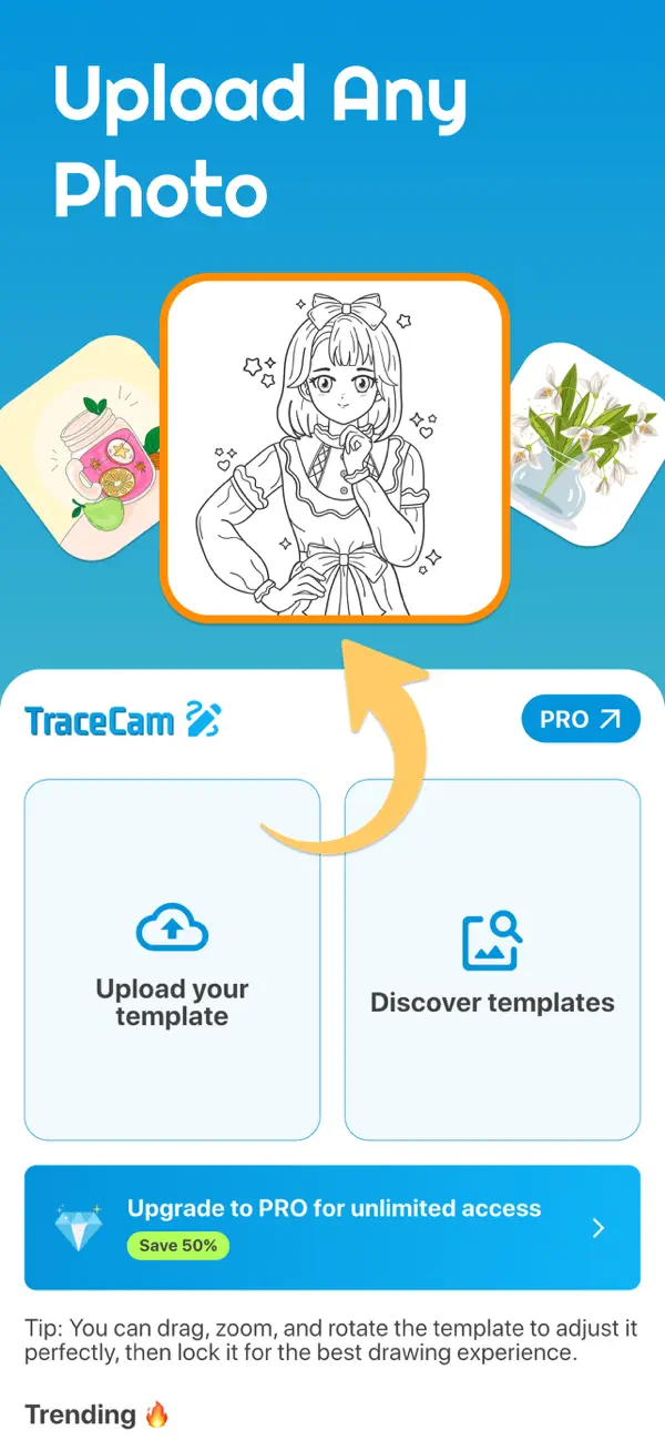 TraceCam: AR Trace Drawing App Screenshot 5