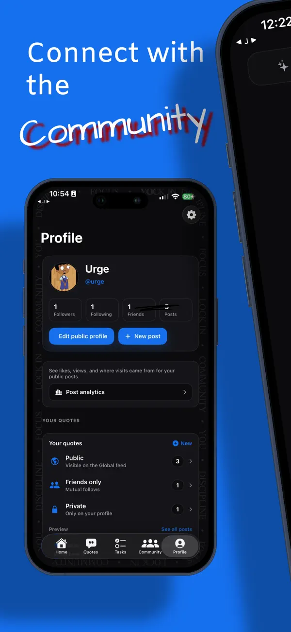 Screenshot #1 pour Urge – Daily Discipline