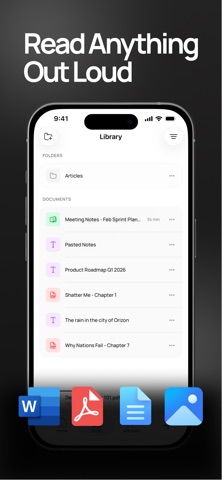 Voiced - Text to Speech screenshot