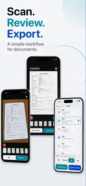LensFix PDF Scanner screenshot 2