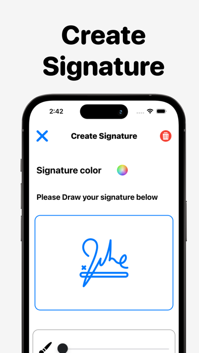 Signature Maker - eSign PDF Screenshot