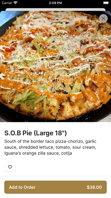 The Last Round Tavern iPhone screenshot 4 - Food & Drink app