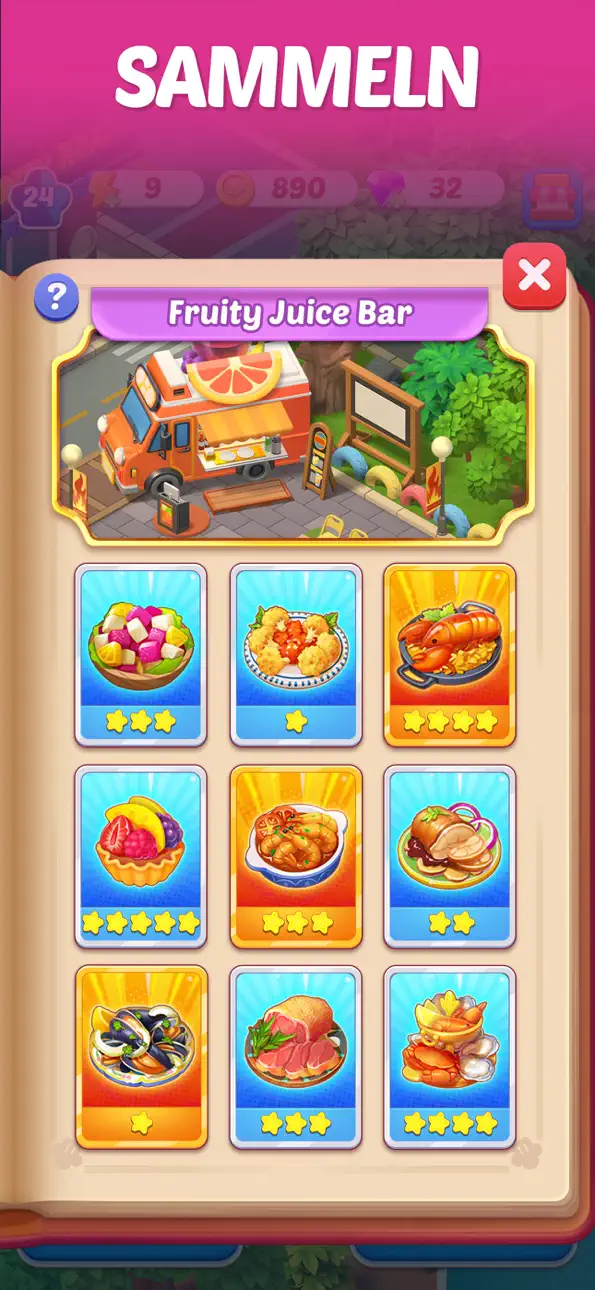 Merge Cooking® iOS Mod IPA screenshot 4 - iOS game interface