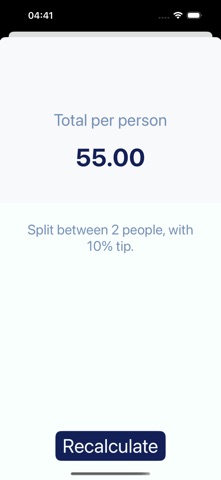 Tipsy - Split Bill screenshot