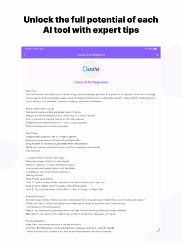AI Guide Book - AI Literacy iPad screenshot