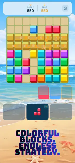 Beach Blocks - Sand Puzzle screenshot 2