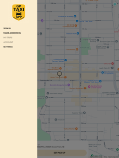 GP Taxi App screenshot 4
