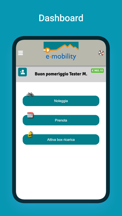 Maiella e-mobility Screenshot