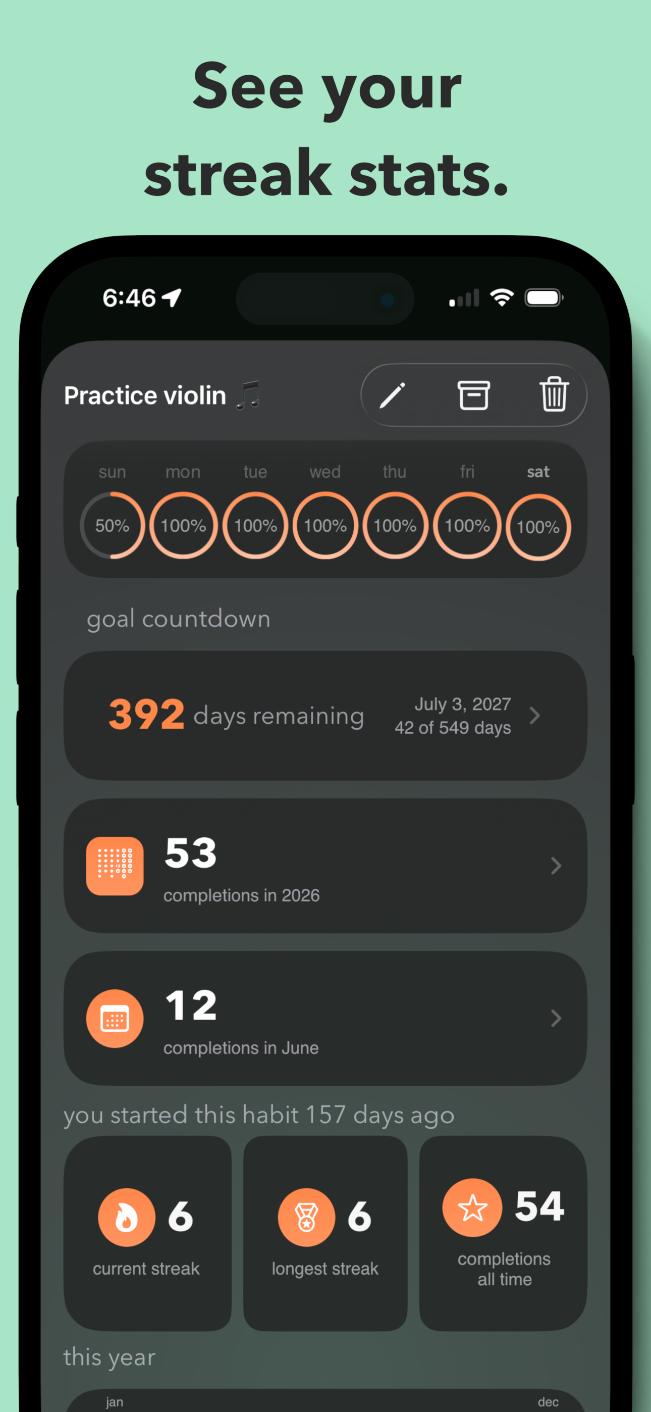 Goal Streak: Habit Tracker