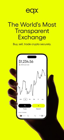 EQX: Buy, Sell Crypto Securely iPhone screenshot
