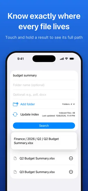Quick Search File screenshot 3
