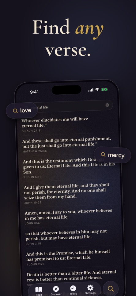 Bless: Scroll Catholic Bible screenshot 9