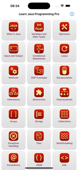 Learn Java Programming Pro screenshot 1