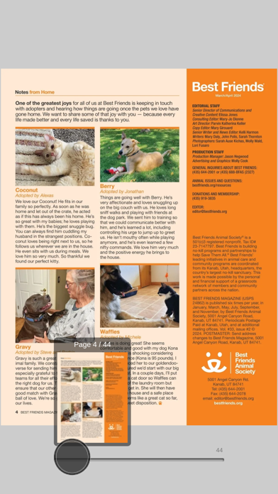 Best Friends Magazine Screenshot