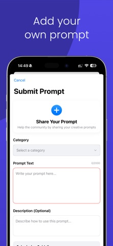 AI Prompts Helper&Generator Screenshot 4 of 5