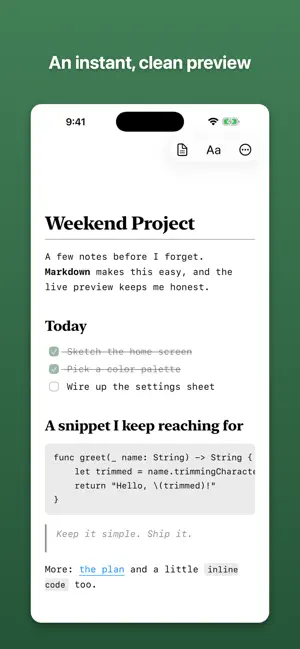 Text Editor screenshot 3