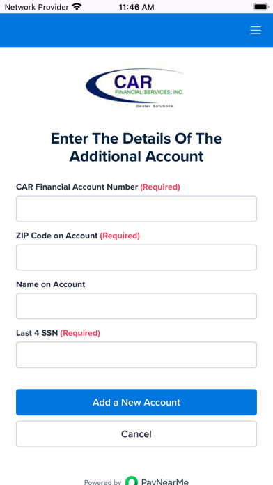 CAR Financial Mobile Screenshot