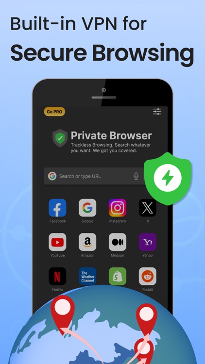 Private Browser,Incognito VPN