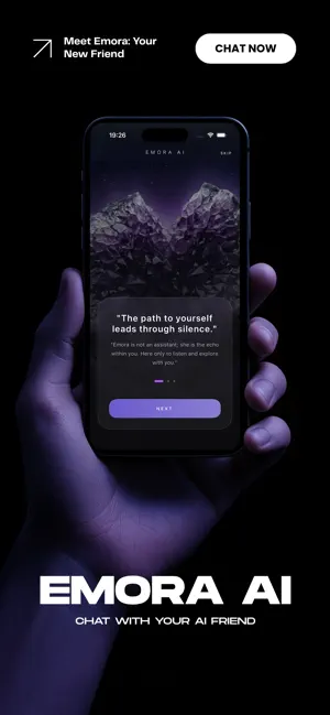 Emora AI: Chat with AI Friend screenshot 1