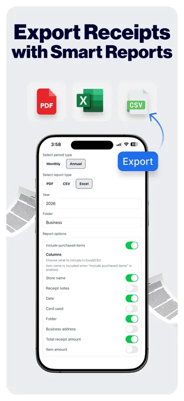 Receipt Organizer & Tracker screenshot 5 of 5