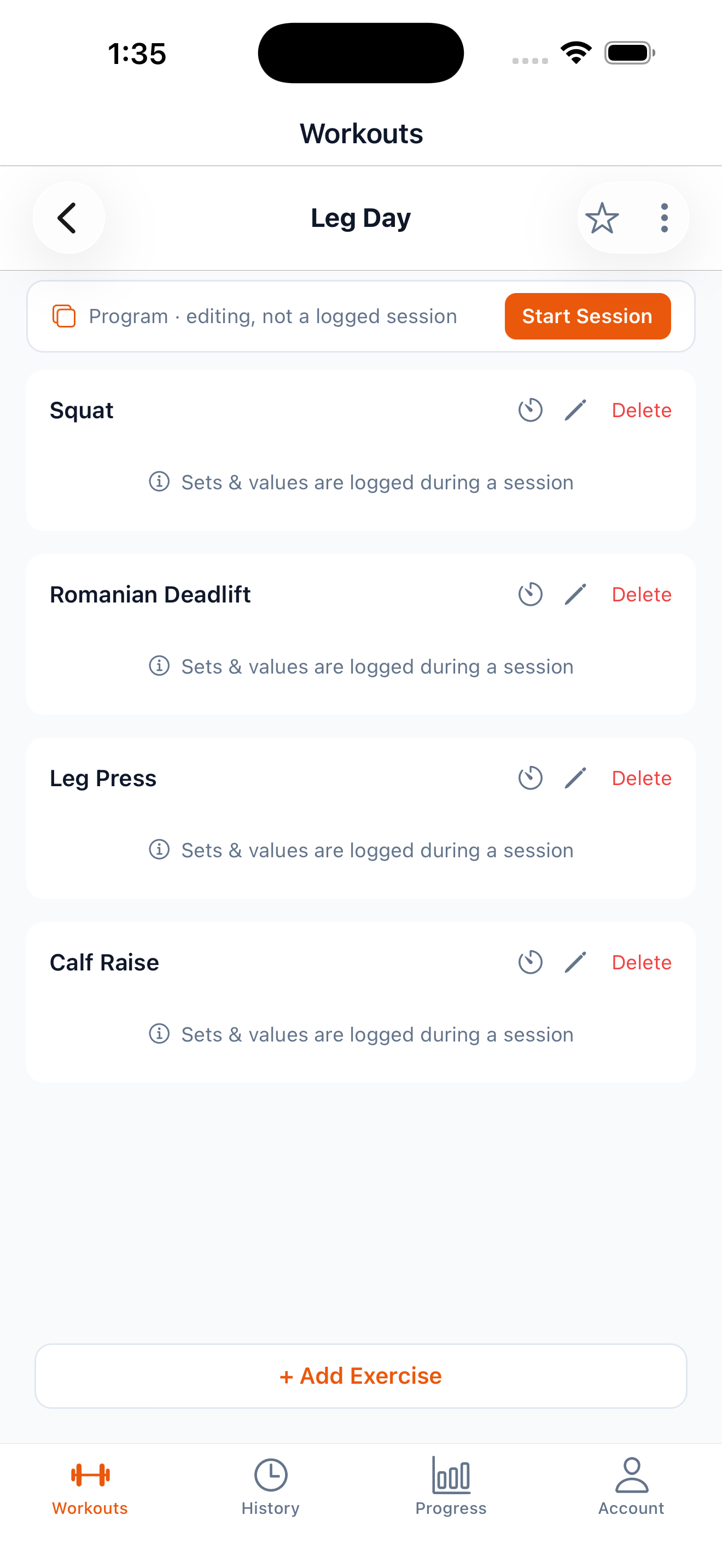 Gym Log – Strength Journal screenshot 4