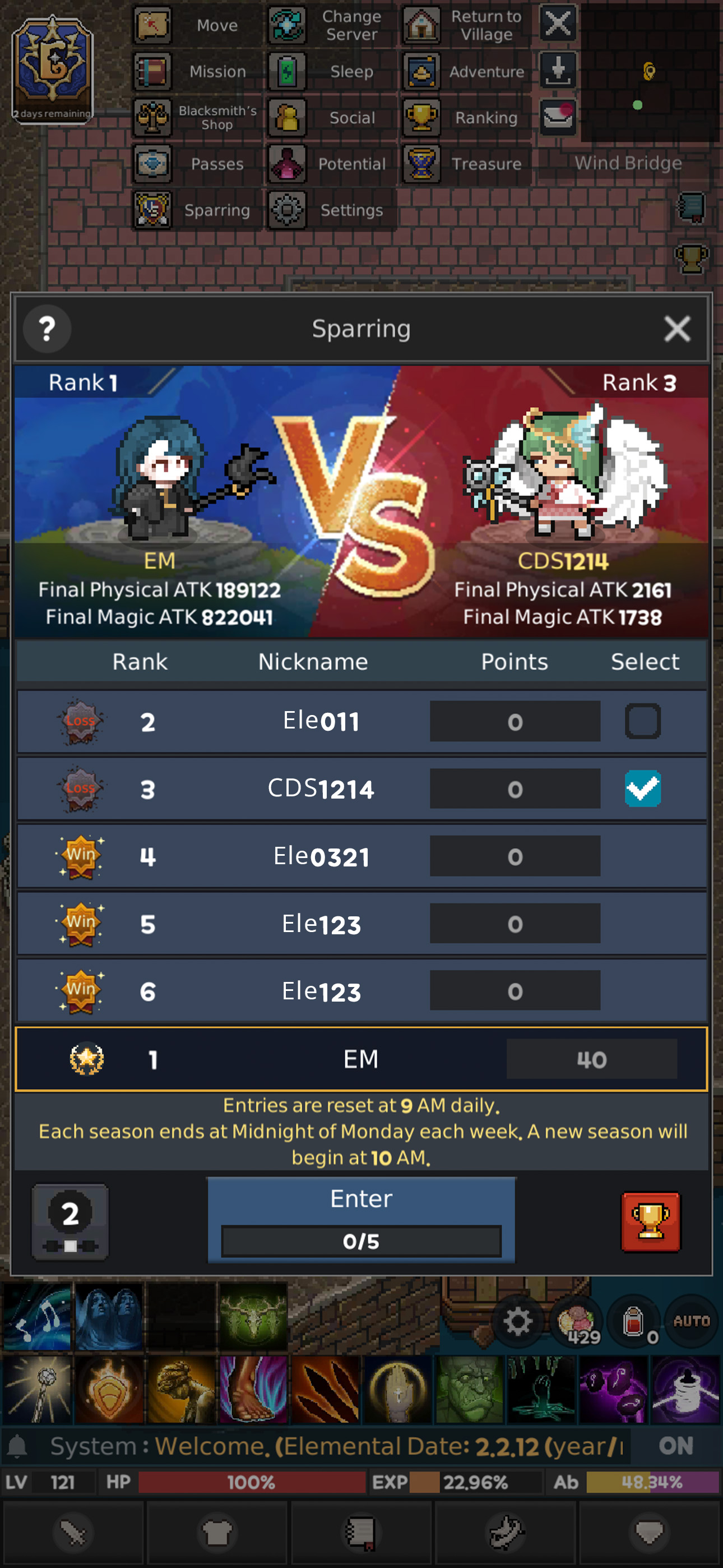 Elemental: 2D MMORPG