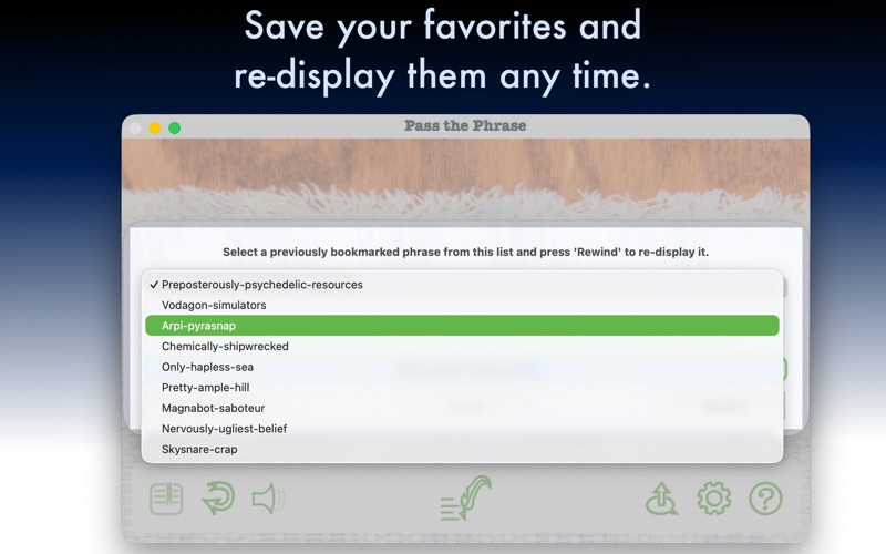 Screenshot #2 pour Pass the Phrase