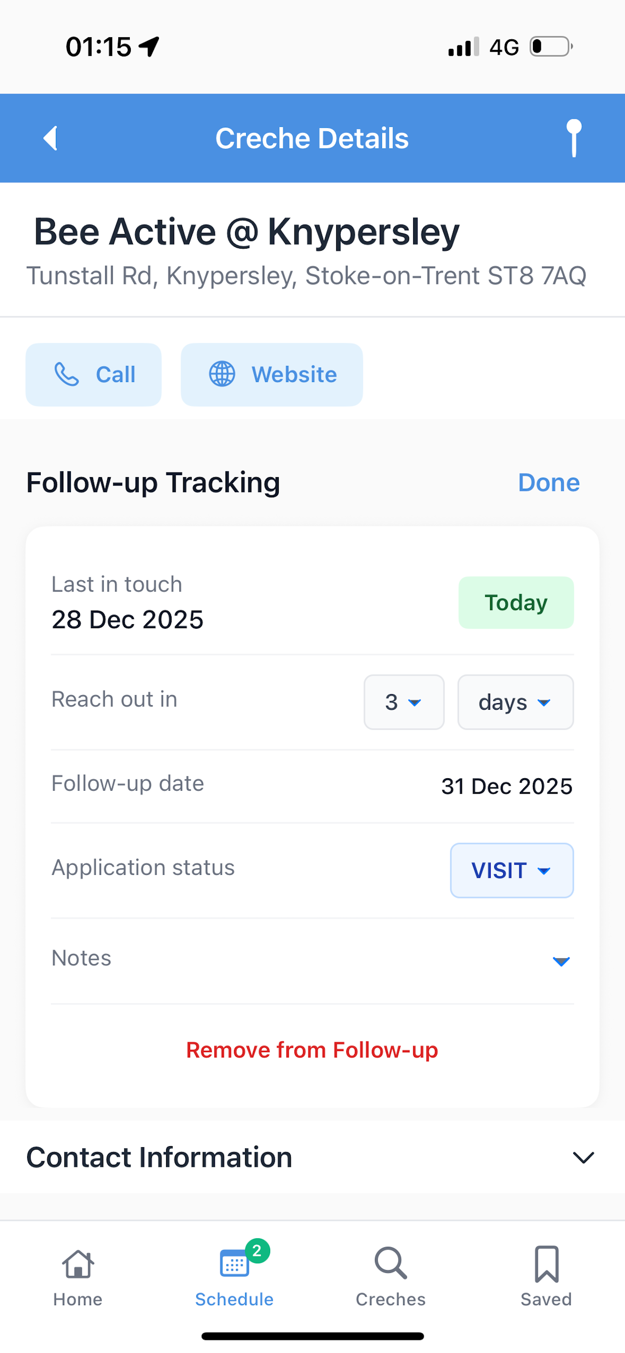 Havyn - Childcare Tracker