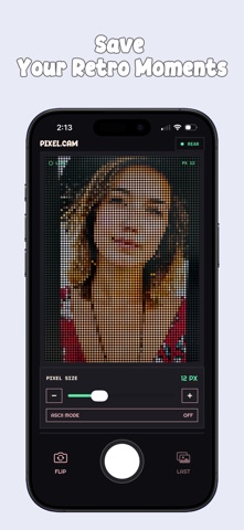 PIXEL.CAM: 도트 픽셀 카메라 screenshot