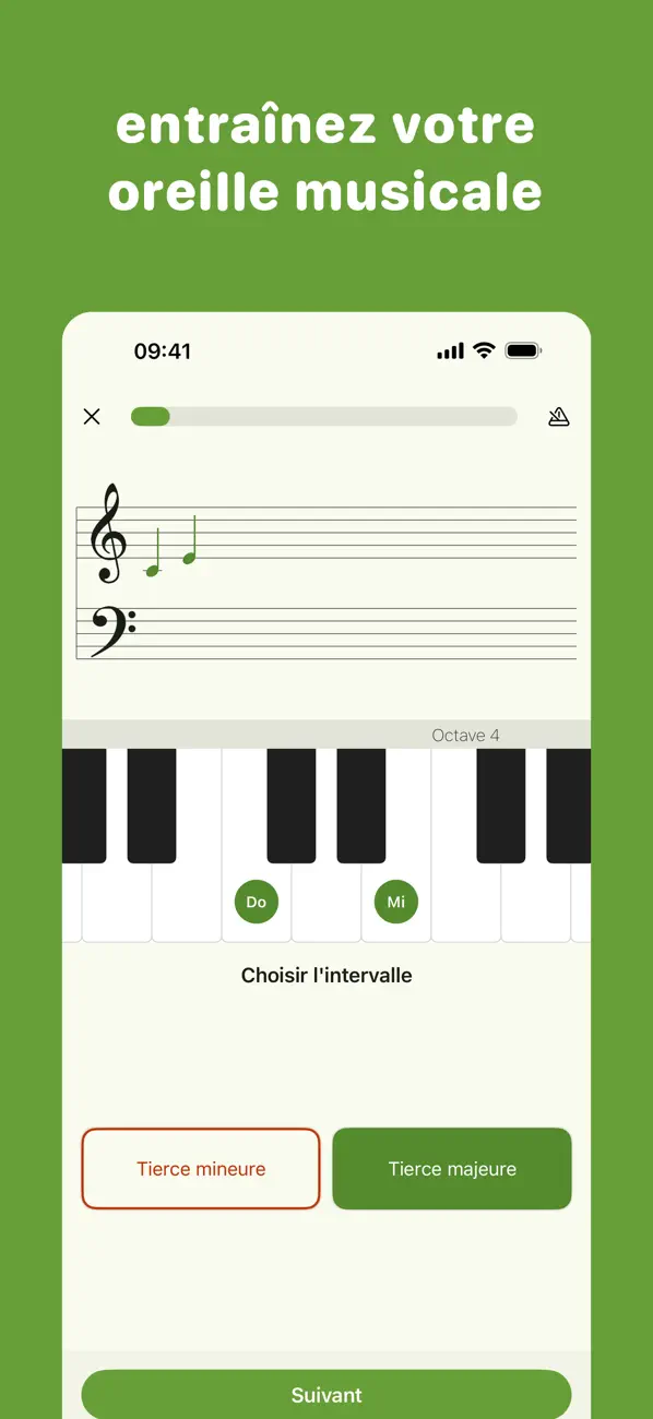 Screenshot #2 pour Perfect Ear - Ear Trainer