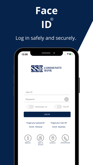 SSB Community Bank Mobile Screenshot