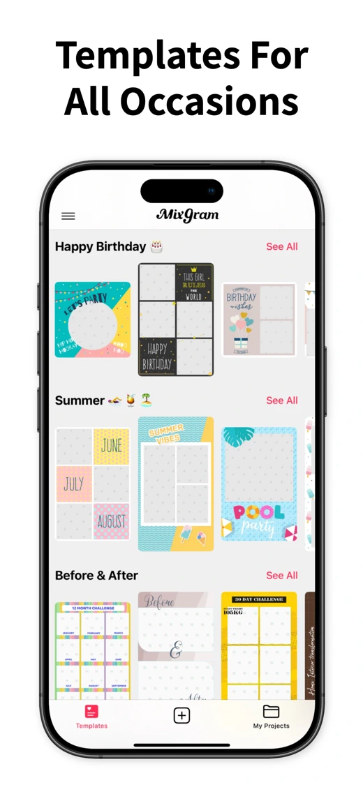 Layout Photo Collage - Mixgram screenshot 3