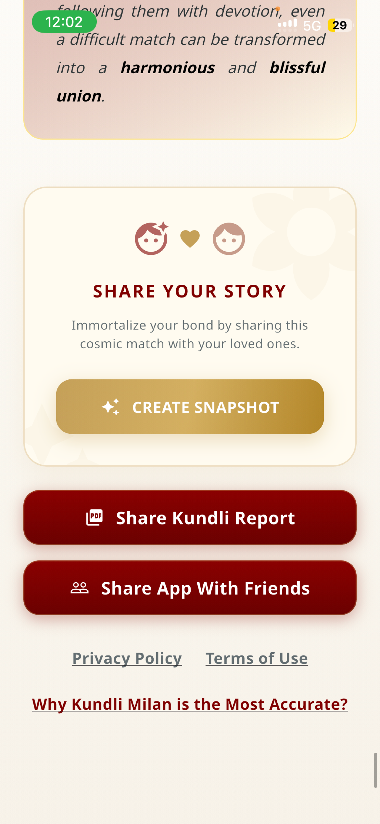 Kundli Milan - Marriage Match