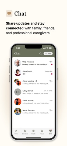 Caily - Care Team & Family Hub iPhone screenshot