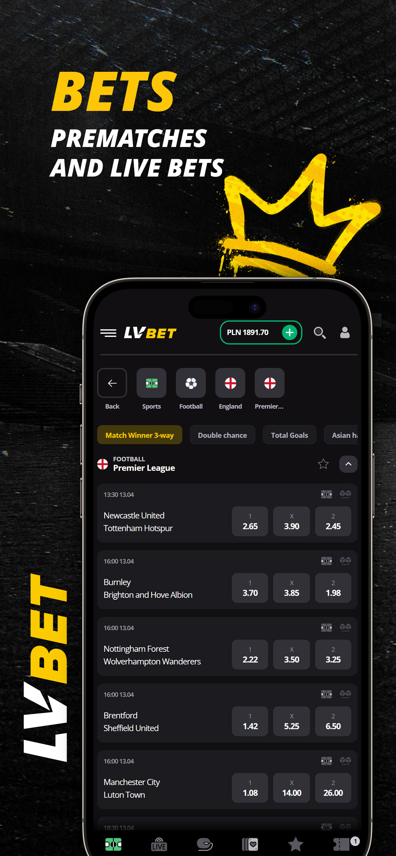 LV BET Zakłady bukmacherskie