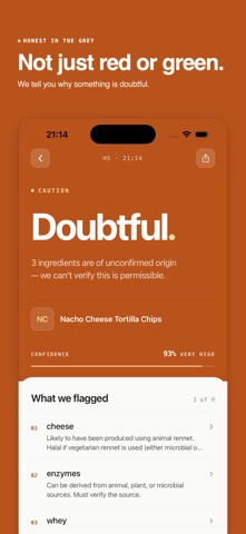 HalalSafe - Ingredient Scanner Screenshot 6 of 9
