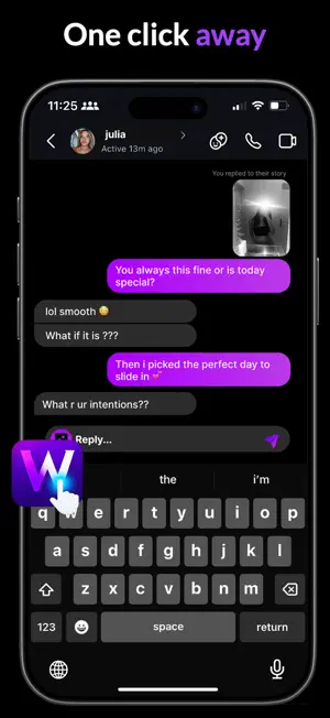 WRizz: Rizz Keyboard screenshot 1