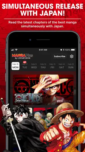 MANGA Plus by SHUEISHA screenshot 1