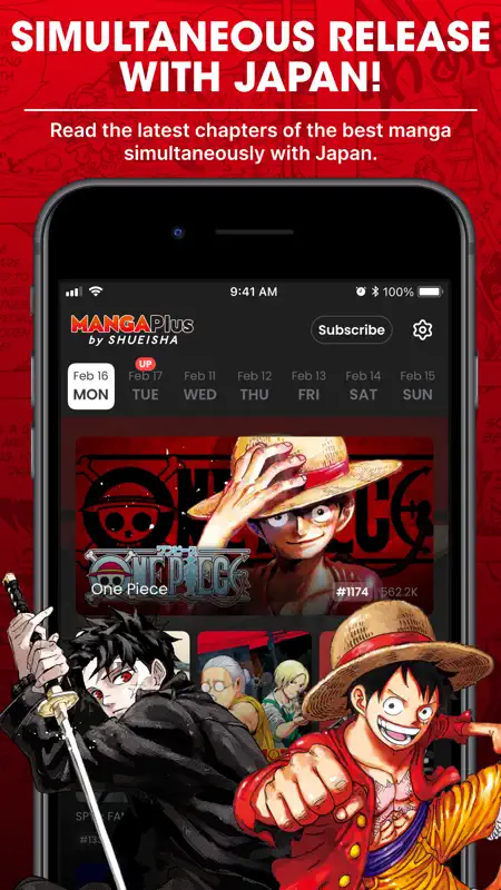 MANGA Plus by SHUEISHA screenshot 1 of 5