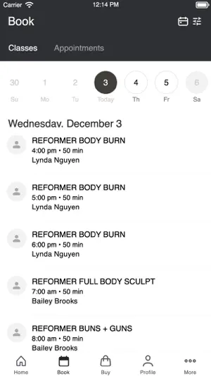 FORM FLOW PILATES screenshot 2